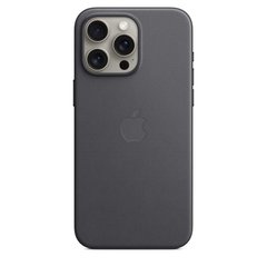 Чехол Apple iPhone 15 Pro Max FineWoven Case with MagSafe - Black (MT4V3)