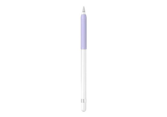Фіолетовий силіконовий ергономічний тримач для Apple Pencil