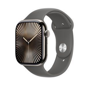 Ремінець Apple 46mm Stone&nbsp;Gray&nbsp;Sport&nbsp;Band - S/M (MXLX3)