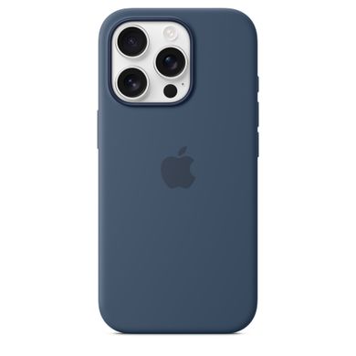 Чехол Apple iPhone 16 Pro Silicone Case with MagSafe - Denim (MYYK3)