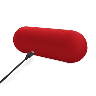 Колонка Beats Pill (2024) - Wireless Bluetooth Speaker - Statement Red (MWQW3)