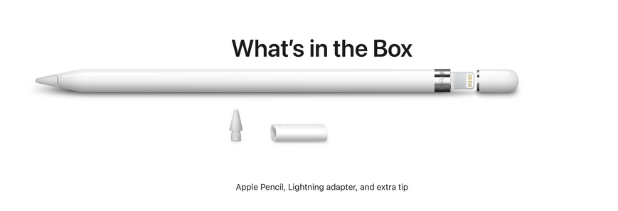 Стілус Apple Pencil 1 (MK0C2)