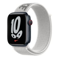 Ремешок Apple Nike Sport Loop Watch 45mm Summit White (ML373)