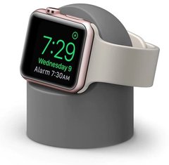 Силіконова підставка для Apple Watch - Сіра