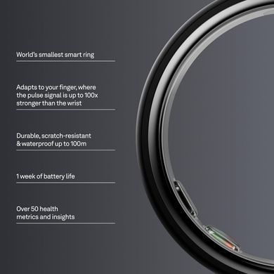 Смарт-кольцо Oura Ring 5 - Stealth