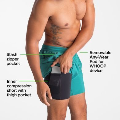 Тренировочные шорты Whoop Men's Training Short | Teal