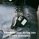 Чехол силиконовый для AirTag Elago Floppy Disk Case - Black