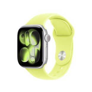 Ремінець Apple 42mm Neon Yellow Sport Band - S/M (MFGC4)