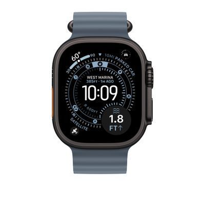 Ремешок Apple 49mm Anchor&nbsp;Blue Ocean&nbsp;Band - Black Titanium Finish (MGCJ4)