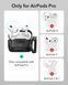 Чохол ESR Cyber FlickLock Snap-and-Charge Bundle with MagSafe для AirPods Pro 2 - Black