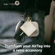 Чохол силіконовий для AirTag Elago Floppy Disk Case - White
