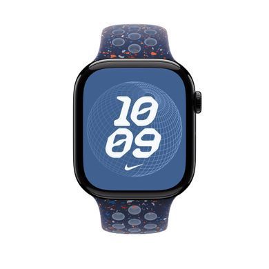 Ремінець Apple 46mm Blue Ribbon Nike Sport Band - M/L (MGCA4)