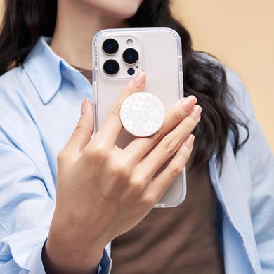 Тримач для телефону PopSockets Adhesive PopGrip - Blanc Fresh