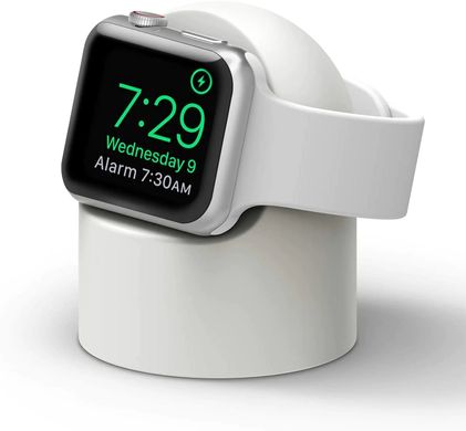 Силиконовая подставка для Apple Watch - Белая