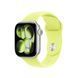 Ремінець Apple 42mm Neon Yellow Sport Band - M/L (MFGD4)