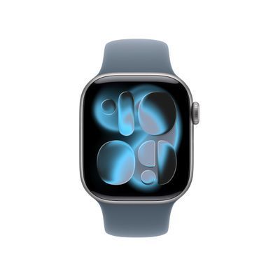 Ремешок Apple 42mm Anchor Blue Sport Band - S/M (MFGE4)