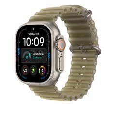 Ремінець Apple 49mm Translucent Kelp Ocean&nbsp;Band - Natural Titanium Finish (MK7M4)