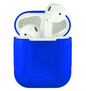 Чехол силиконовый для AirPods 1 / 2 - Синий