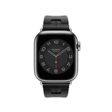 Ремнінець Apple Watch Hermès - 41mm Noir Kilim Single Tour (MTHT3)