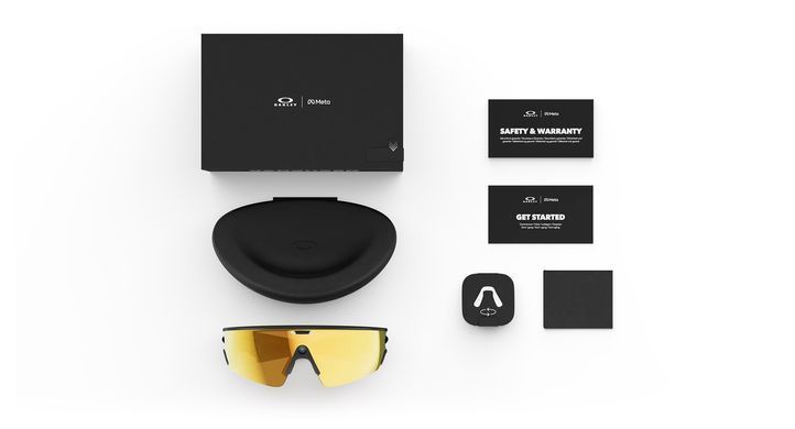 Розумні окуляри Oakley | Meta Vanguard - Black, Prizm&trade; 24K (OW8001-0452)