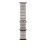 Ремінець Apple 49mm Translucent Gray Ocean&nbsp;Band - Black Titanium Finish (MKAQ4)
