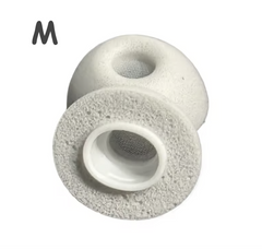 Амбушюры пенные (размер M) для AirPods Pro 3 - Белые