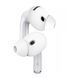 Накладки силиконовые вакуумные для AirPods 4 - Белые