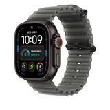 Ремінець Apple 49mm Translucent Black Ocean&nbsp;Band - Black Titanium Finish (MKAY4)