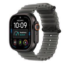 Ремінець Apple 49mm Translucent Black Ocean&nbsp;Band - Black Titanium Finish (MKAY4)