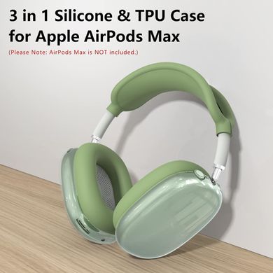 Комплект накладок для наушников Apple AirPods Max - Зеленый