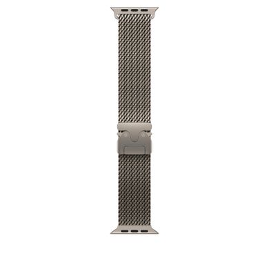 Ремешок Apple 49mm Natural Titanium Milanese Loop - Medium (MXKC3)