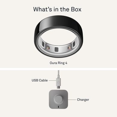 Смарт-кільце Oura Ring 4 - Black