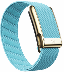 Ремінець Whoop SuperKnit Luxe Band | Aqua with Gold для Whoop 5.0 One/Peak/MG Life