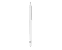 Білий силіконовий ергономічний тримач Apple Pencil 1 або 2