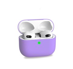 Фиолетовый силиконовый чехол для AirPods 3
