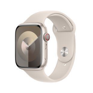 Ремешок Apple Starlight Sport Band Watch - S/M 45mm (MT3H3)