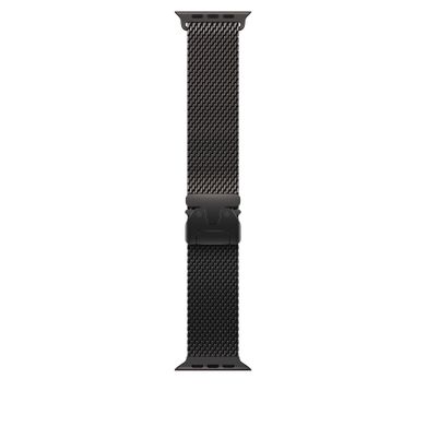 Ремешок Apple 49mm Black Titanium Milanese Loop - Medium (MXKF3)