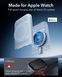 Бездротова зарядна станція ESR Qi2 15W 3-in-1 Wireless Charging Station (HaloLock) - White