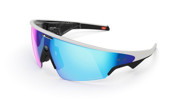 Розумні окуляри Oakley | Meta Vanguard - White, Prizm™ Sapphire (OW8001-0652)