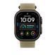 Ремінець Apple 49mm Translucent Kelp Ocean&nbsp;Band - Black Titanium Finish (MKAV4)