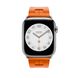 Ремешок Apple Watch Hermès - 45mm Orange Kilim Single Tour (MTJ03)
