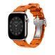 Ремешок Apple Watch Herm&egrave;s - 46mm Orange Kilim Single Tour (MXJM3)