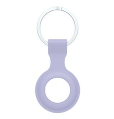 Фиолетовый силиконовый брелок для AirTag