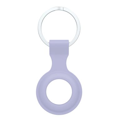 Фіолетовий силіконовий брелок для AirTag