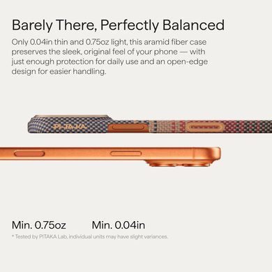 Чохол Pitaka для iPhone 17 Pro Max Ultra-Slim Case Sunset (KI1702SPM)