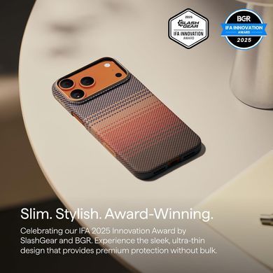 Чохол Pitaka для iPhone 17 Pro Max Ultra-Slim Case Sunset (KI1702SPM)