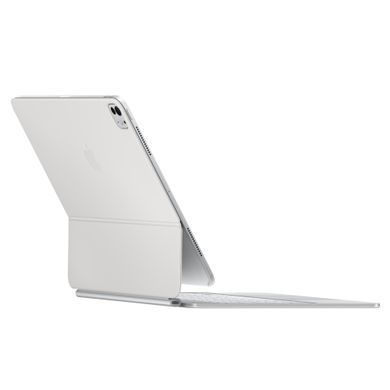 Клавиатура Apple Magic Keyboard for iPad Pro 13‑inch (M5 and M4) - Ukrainian - White (MWR43UA/A)