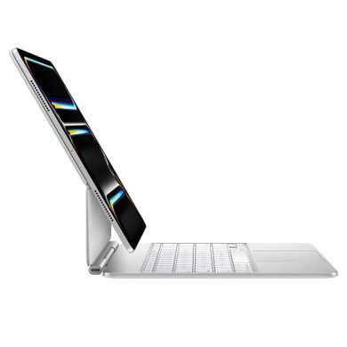 Клавиатура Apple Magic Keyboard for iPad Pro 13‑inch (M5 and M4) - Ukrainian - White (MWR43UA/A)