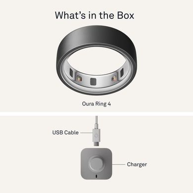 Смарт-кільце Oura Ring 4 - Stealth