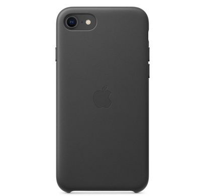 Чехол Apple iPhone SE Leather Case - Black (MXYM2)